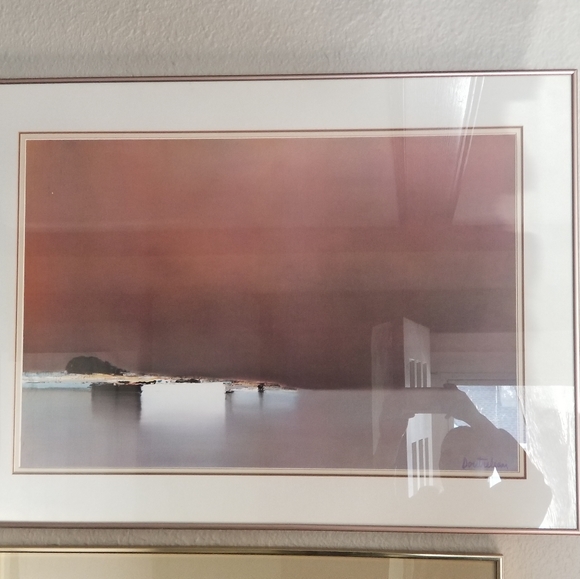 MId-Century French Lithograph by Pierre Doutreleau 1960s Framed. - Picture 1 of 10